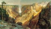 Thomas Moran Grand Canyon of the Yellowstone painting